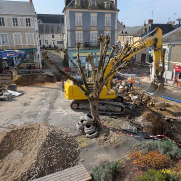 actualités ica - Réhabilitation de la place de la mairie de Saint Martin d&rsquo;Auxigny